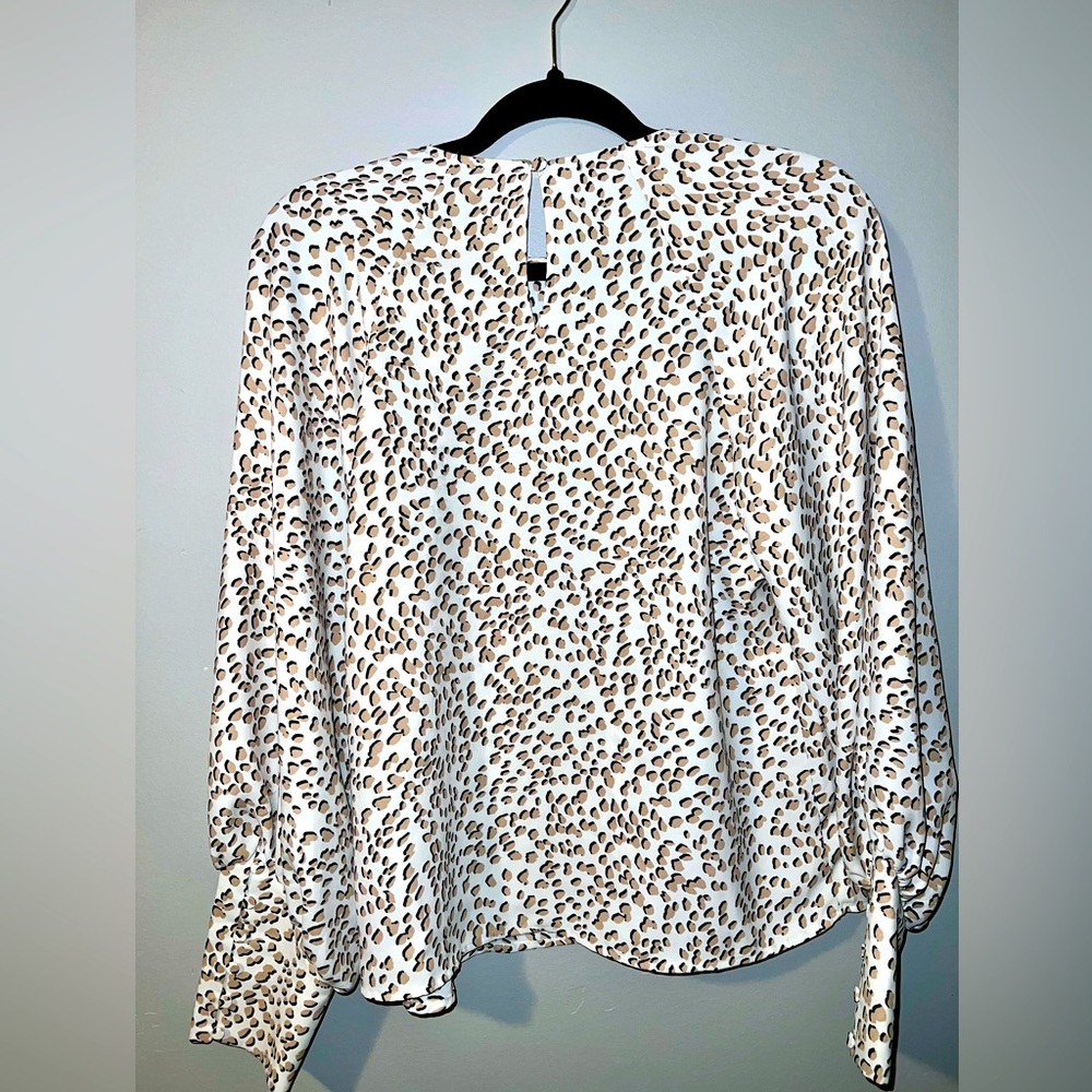 Express animal print long sleeve